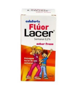 LACER FLUOR COLUTORIO INF 0,2 SEMANAL fresa 100ml