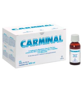 CARMINAL solucion oral 15viales
