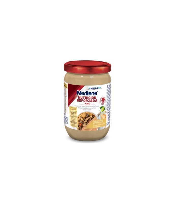 MERITENE PURE pollo con pasta-champiñones 300gr.