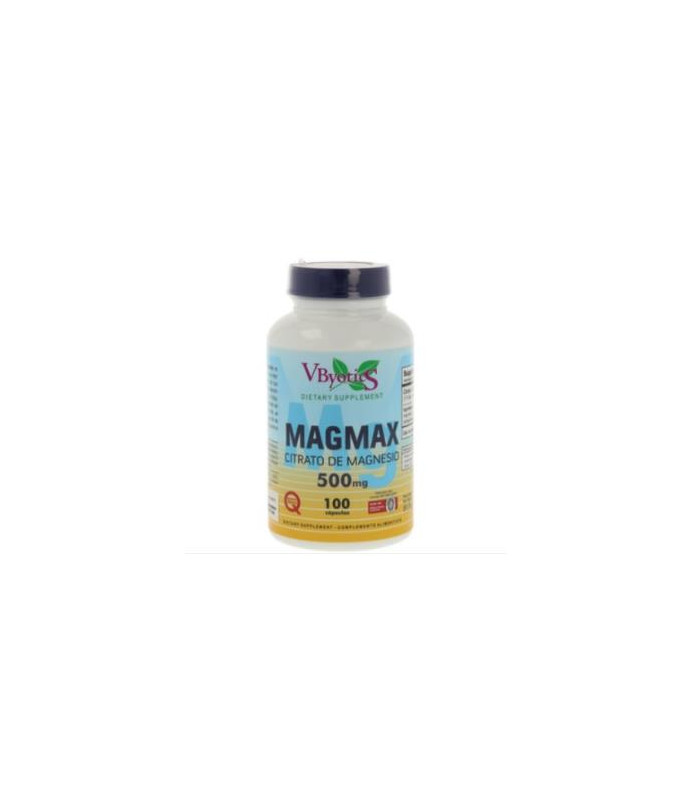 MAGMAX citrato de magnesio 500mg. 100cap.