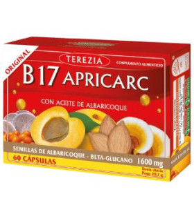 B17 APRICARC con ac. semillas de albaricoque 60cap