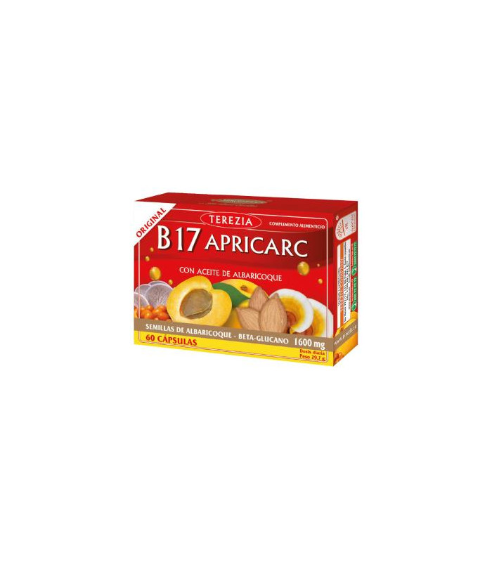 B17 APRICARC con ac. semillas de albaricoque 60cap
