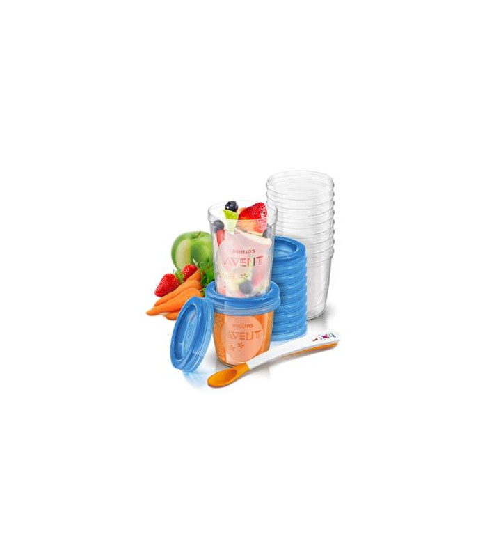 SET RECIPIENTES COMIDA 10+10ud. SCF721/20