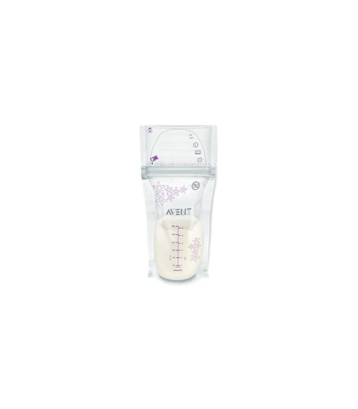BOLSAS PARA LECHE MATERNA 180ml/25ud SCF603/25