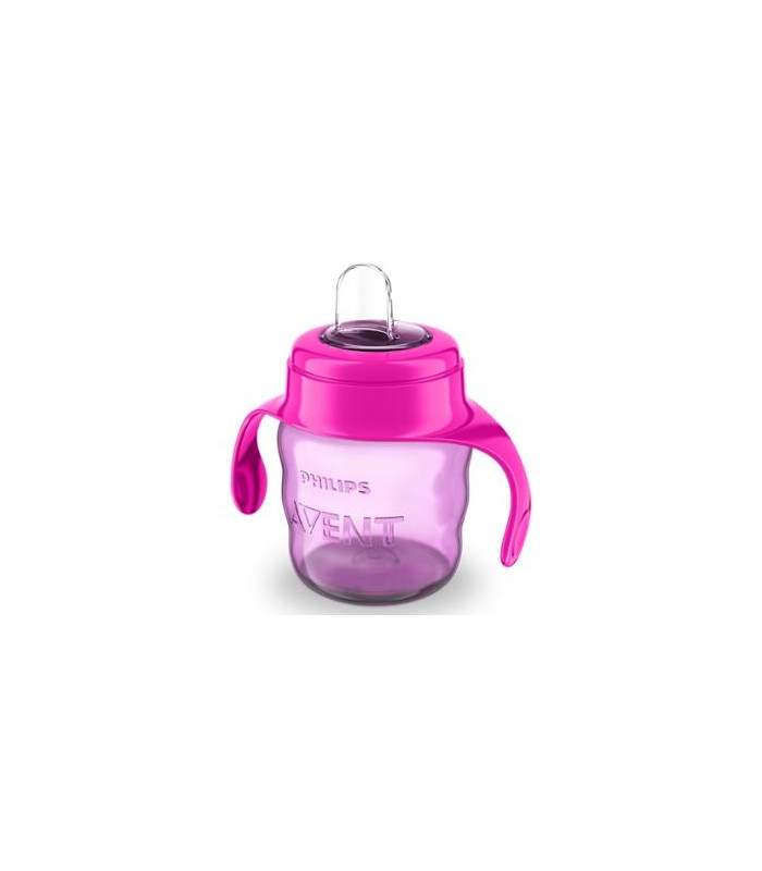 VASO boquilla blanda rosa 200ml. SCF551/03