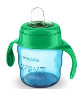 VASO boquilla blanda azul 200ml. SCF551/05