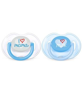 CHUPETE ULTRA AIR 0-6meses niño 2ud. SCF080/01