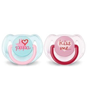 CHUPETE ULTRA AIR 6-18meses niña 2ud SCF080/04