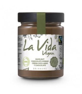 CREMA DE CHOCOLATE Y AVELLANAS 270gr. BIO VEGAN