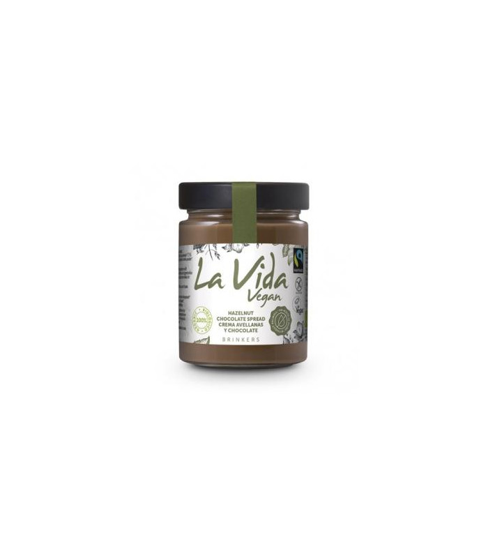 CREMA DE CHOCOLATE Y AVELLANAS 270gr. BIO VEGAN