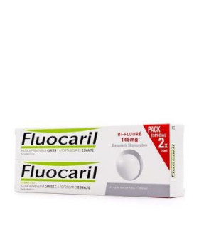 FLUOCARIL DUPLO blanqueador dentifrico 2x75ml.