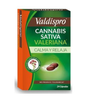 VALDISPRO cannabis sativa + valeriana 24cap.