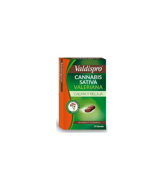 VALDISPRO cannabis sativa + valeriana 24cap.