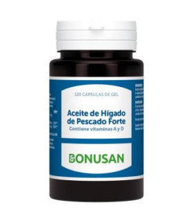 ACEITE DE HIGADO DE PESCADO FORTE 120perlas.