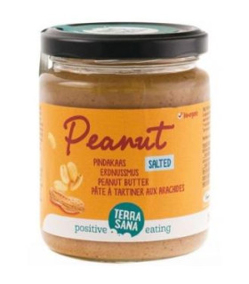 CREMA DE CACAHUETE con sal del himalaya 250gr. BIO