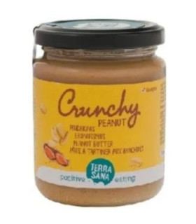 CREMA DE CACAHUETE crunchy sin sal 250gr. BIO