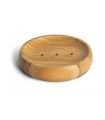 JABONERA DE BAMBU redonda 1ud.