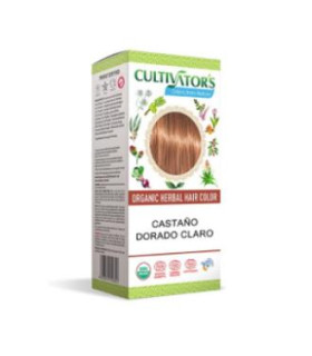 CASTAÑO DORADO CLARO tinte organico 100gr. ECOCERT