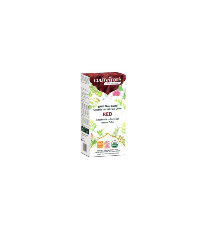PELIRROJO tinte organico 100gr. ECOCERT