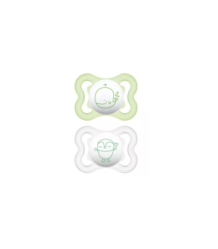 CHUPETE AIR SILI FISIO 0-6m 2un neutro