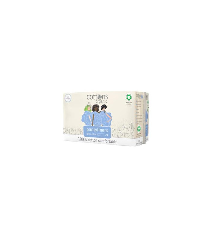 SALVASLIP PANTYLINERS ultra finos 24uds. ORGANIC