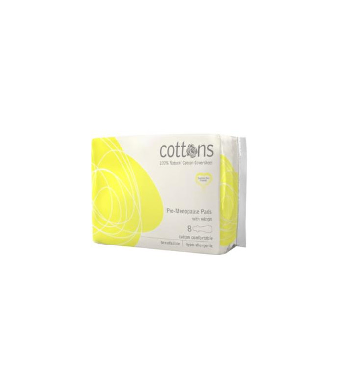 COMPRESA EXTRALARGA con alas 8uds. ORGANIC