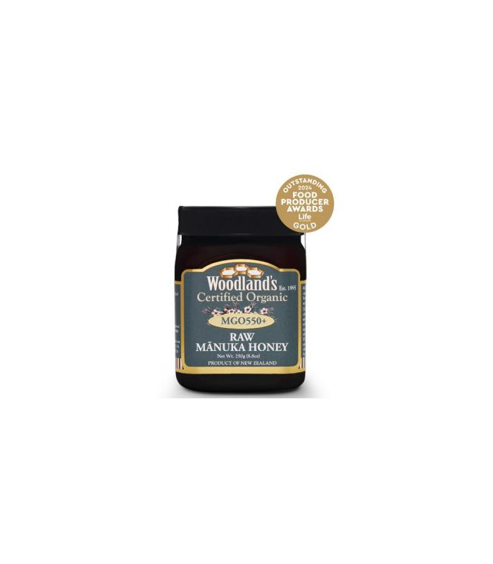 MIEL DE MANUKA RAW MGO 550+ monofloral 250gr ECO