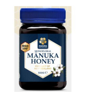 MIEL DE MANUKA RAW MGO 100+ monofloral 500gr.