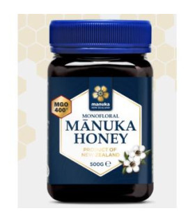 MIEL DE MANUKA RAW MGO 400+ monofloral 500gr.