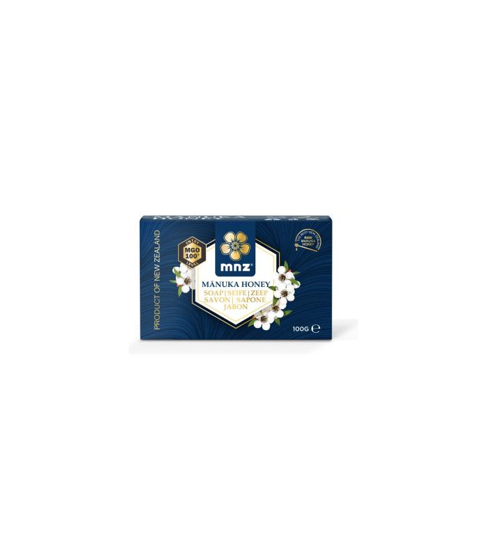 MIEL DE MANUKA MGO 100+ jabon pastilla 100gr.