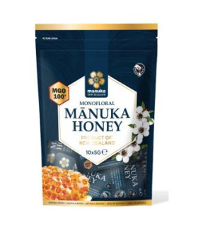 MIEL DE MANUKA RAW MGO 100+ monofloral 10monodosis