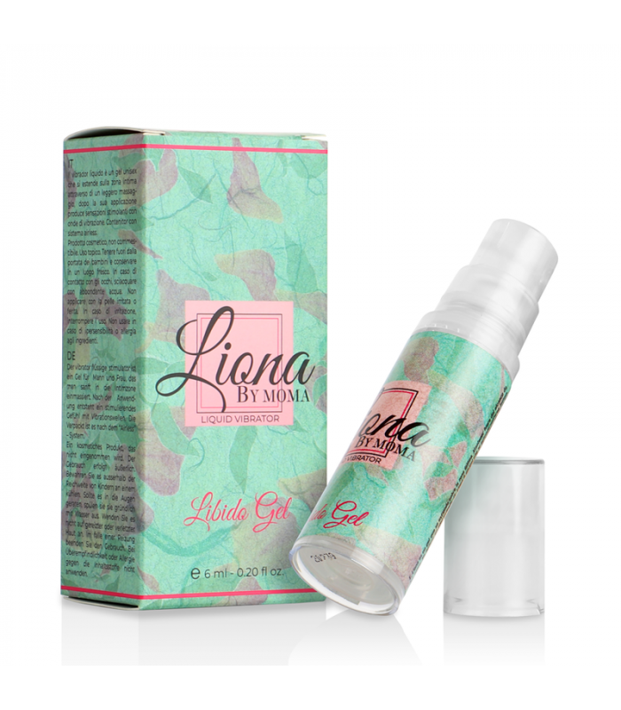 LIONA BY MOMA - VIBRADOR LIQUIDO LIBIDO GEL 6 ML
