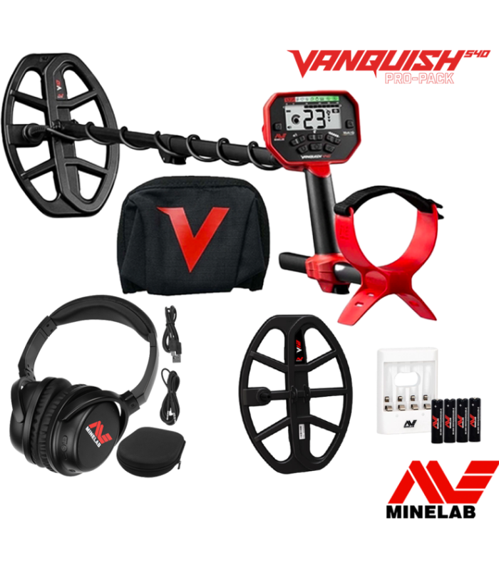 Detector de metales Minelab Vanquish 540 Pro Pack