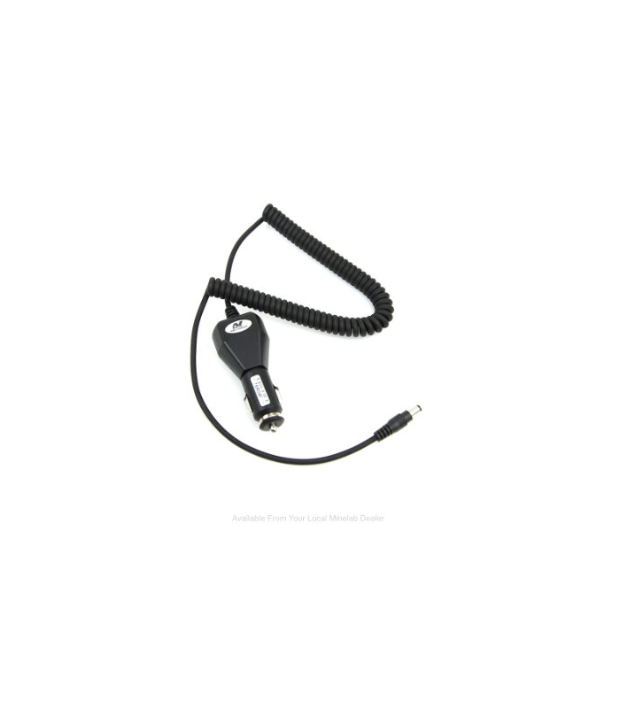 Cargador coche Minelab Etrac/explorer/safari