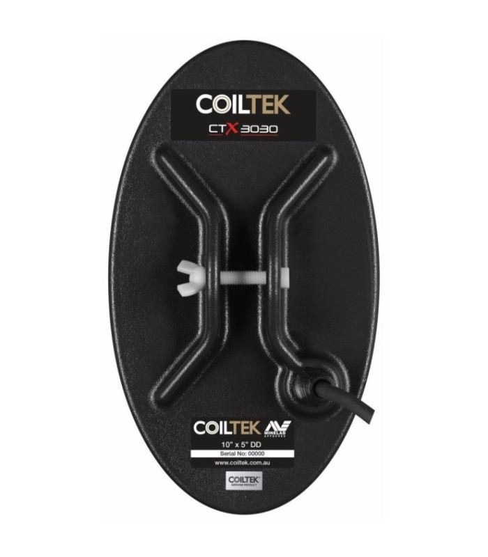 Plato COILTEK 10x5 para Minelab CTX-3030