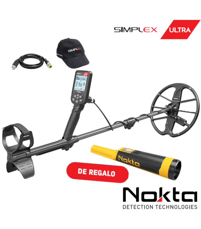Detector de Metales Simplex Ultra + Pinpointer Accupointer