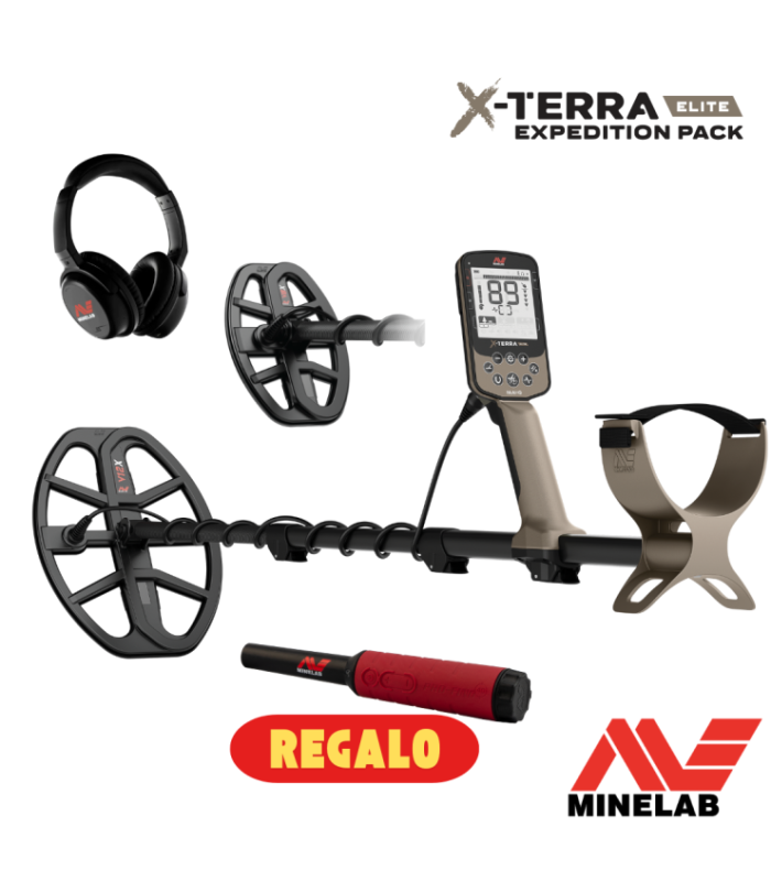 Detector de Metales Minelab X-Terra Elite Expedition Pack
