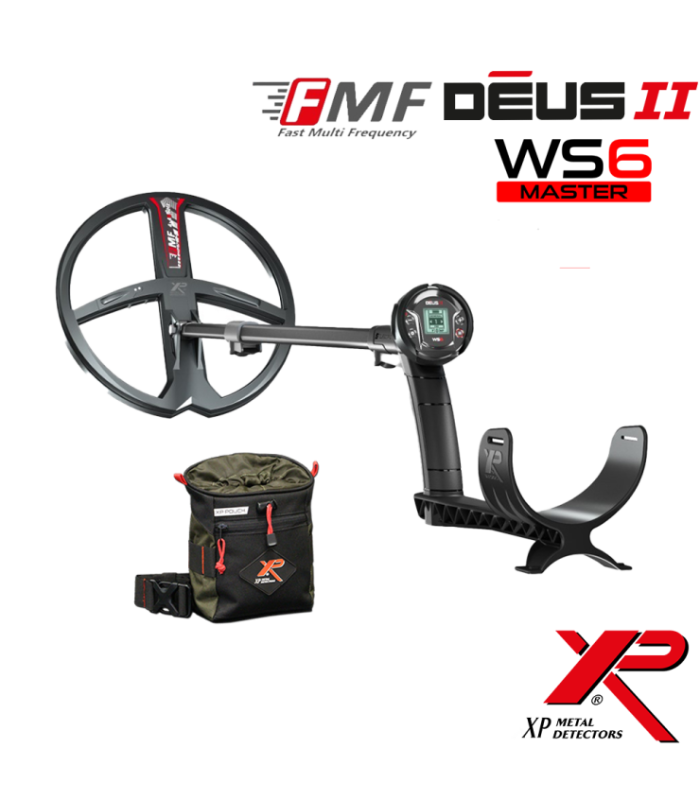 Detector de Metales XP Deus Master WS6  22 cm