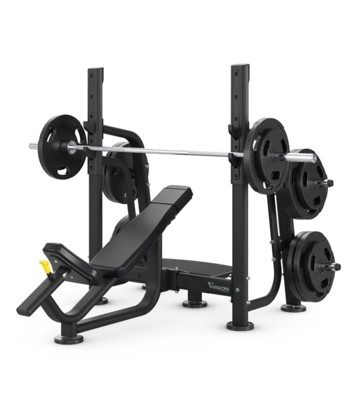 Banco olímpico inclinado VST600-FW79 - Vision Fitness
