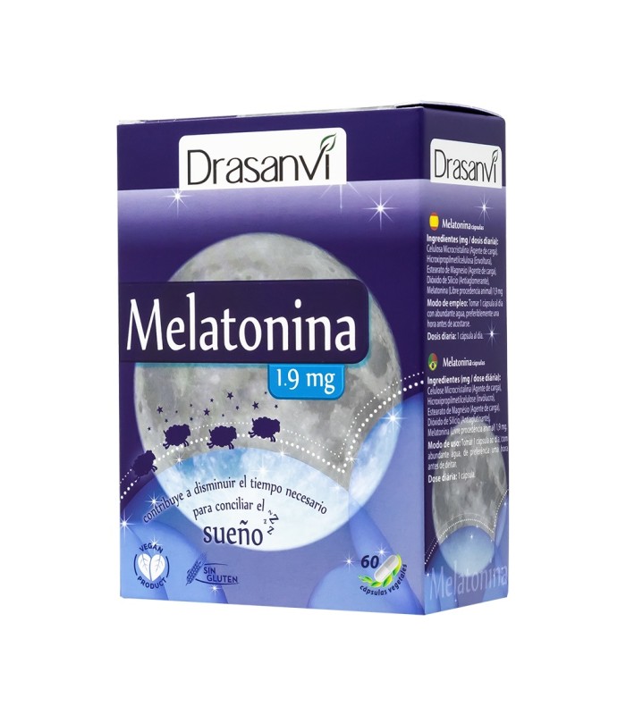 Melatonina 60 Capsulas 1.9 mg