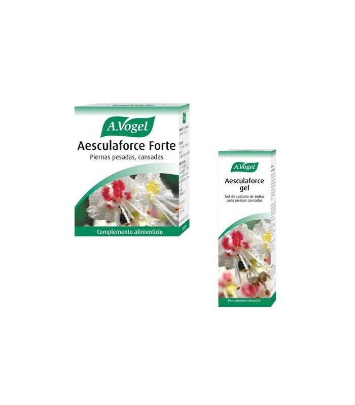 Pack de circulatorio AESCULAFORCE  - Gel + COMPRIMIDOS