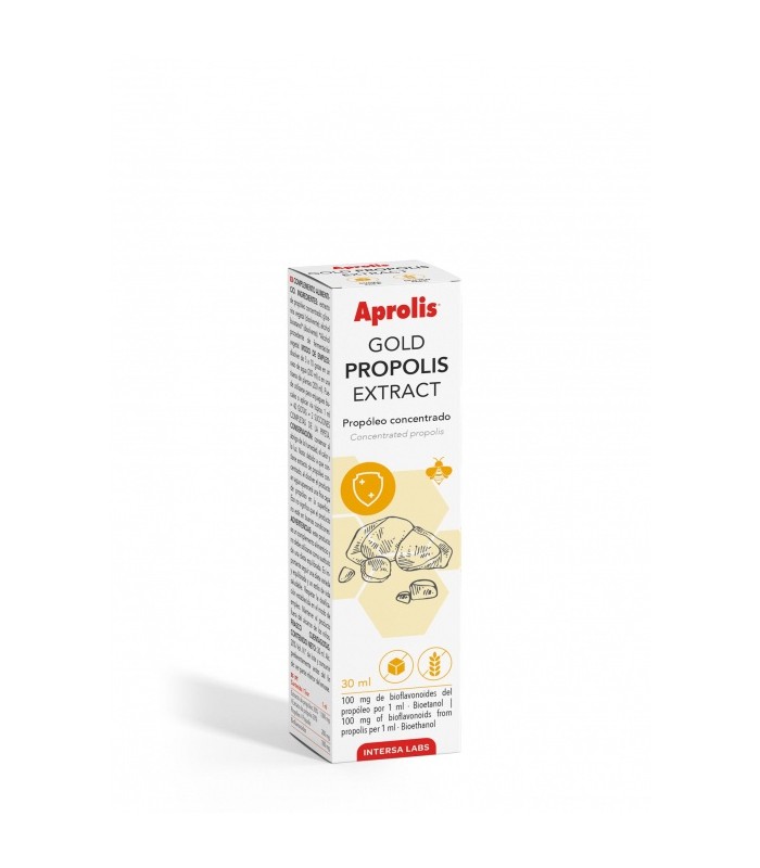 Aprolis GOLD PROPOLIS EXTRACT - Frasco de 30 ml con cuentagotas