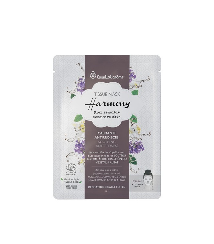 TISSUE MASK (HARMONY) PIEL SENSIBLE 12 UNIDADES
