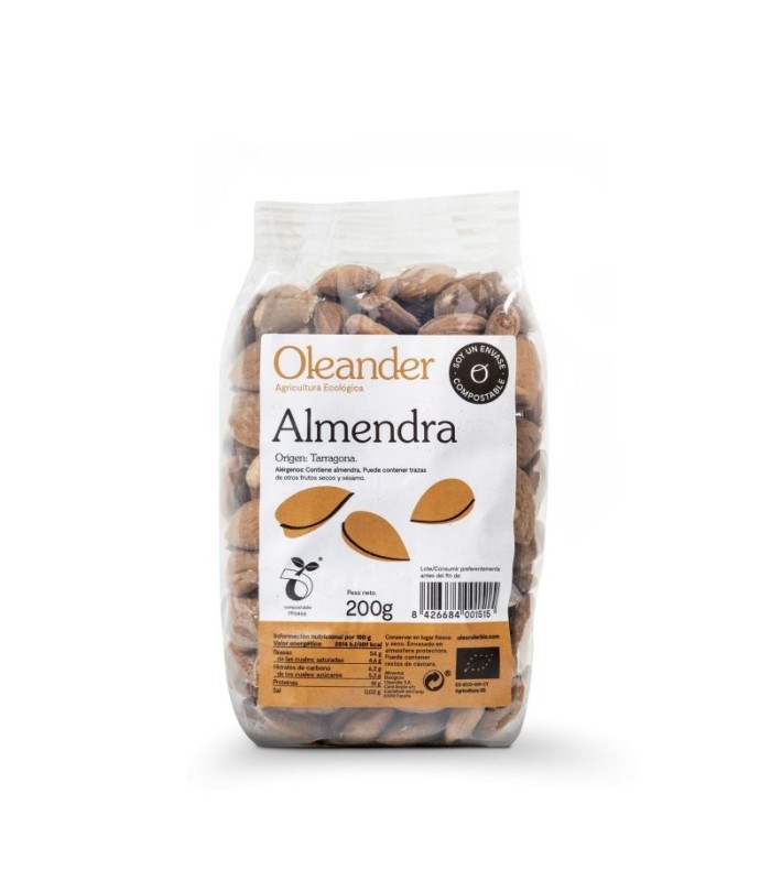 OLEANDER ALMENDRA CON PIEL 200 G