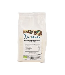 BIOLABRADOR HARINA DE ARROZ INTEGRAL SG 500 G