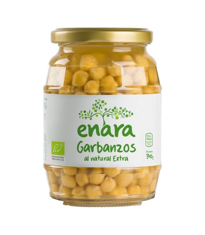 ENARA GARBANZOS AL NATURAL EXTRA BIO 340GR
