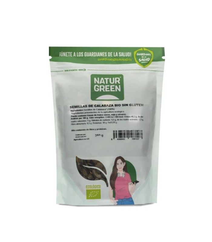 NaturGreen Semillas de Calabaza Bio 350 g