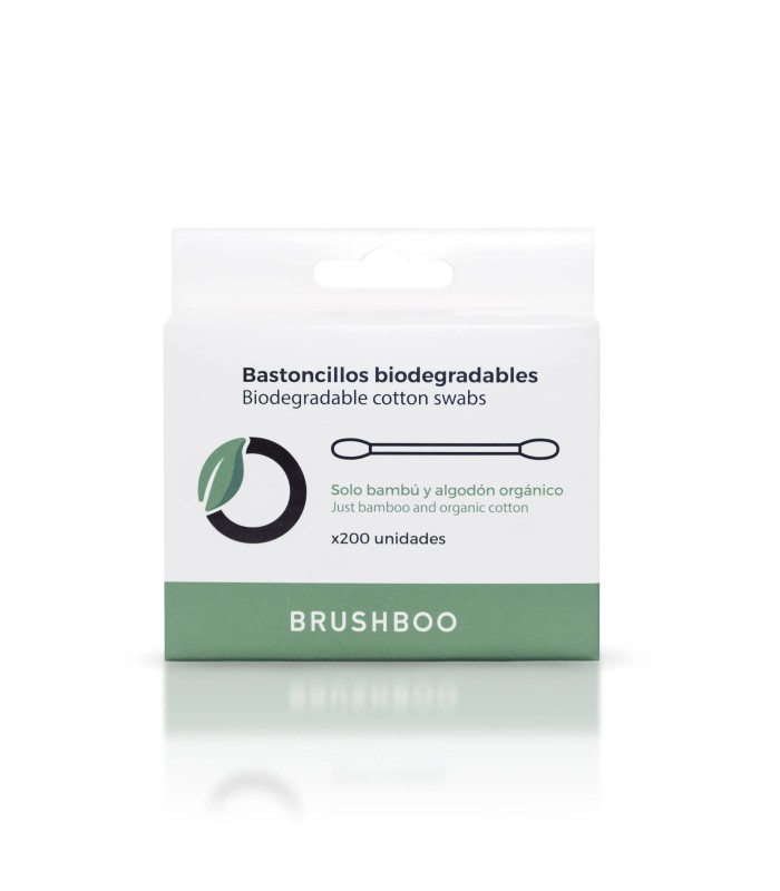 Bastoncillos de bambú biodegradables