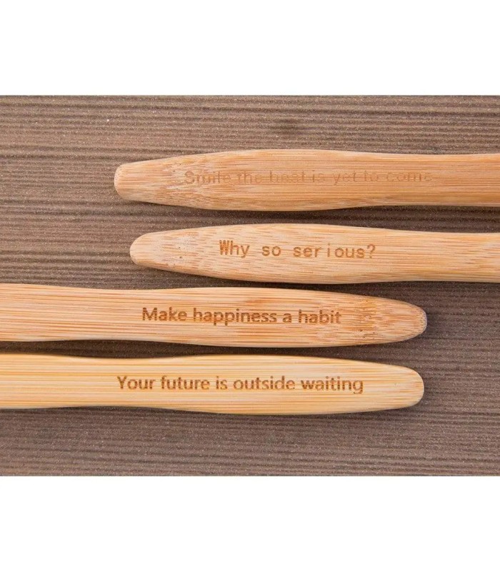 Cepillo de dientes Bambú Rosa