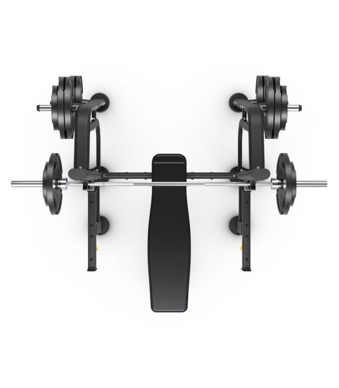 Banco Olímpico Plano con Spotter VST600-FW88 - Vision Fitness